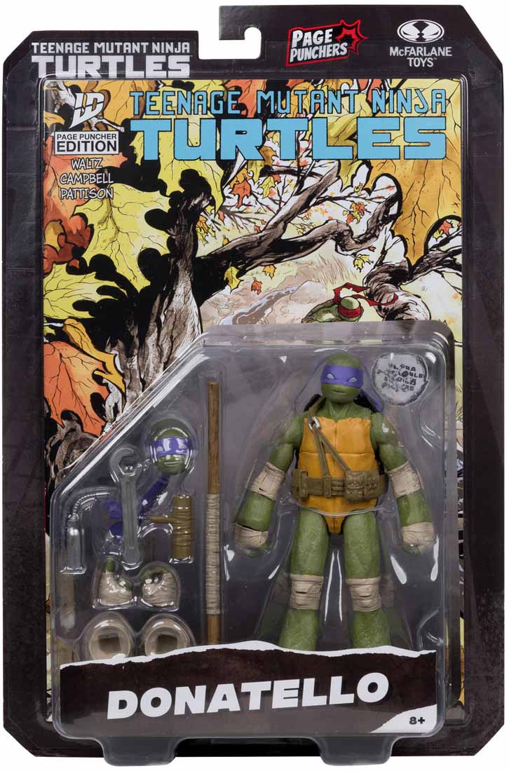 TMNT Page Puncher Donatello 5-In Action Figure and Comic