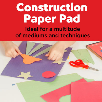 Construction Paper Pad 9"x12"