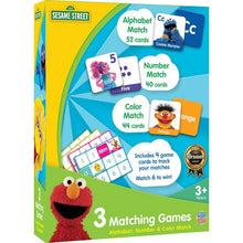 Sesame Street - 3 Matching Games