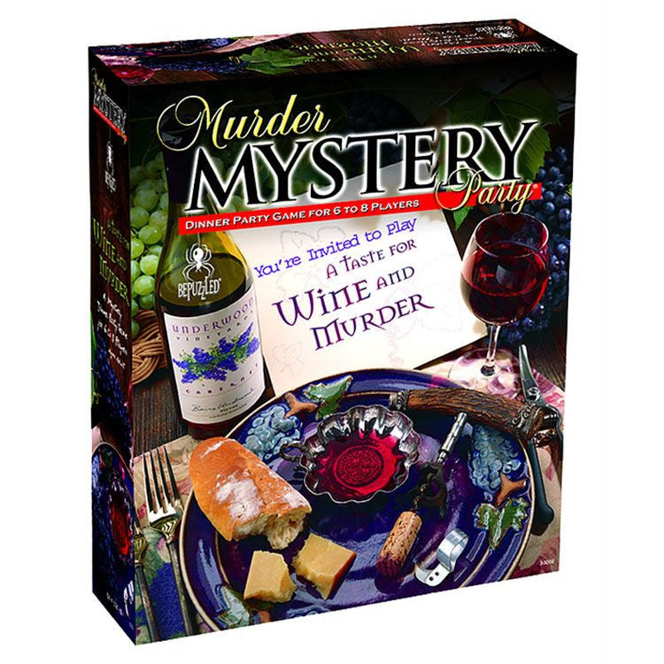 A Taste for WIne and Murder - Murder Mystery Game