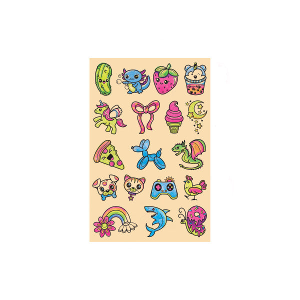 Color In Neon Tattoos