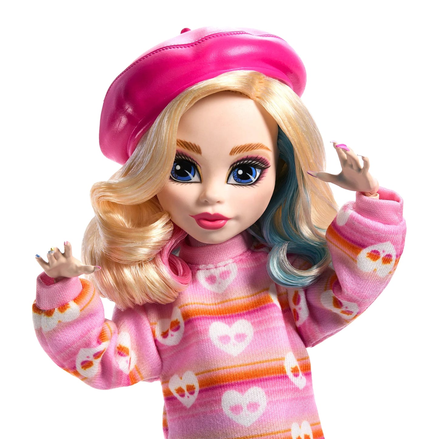 Monster High Wednesday Doll, Enid Sinclair in Pink Fashion With Accessories