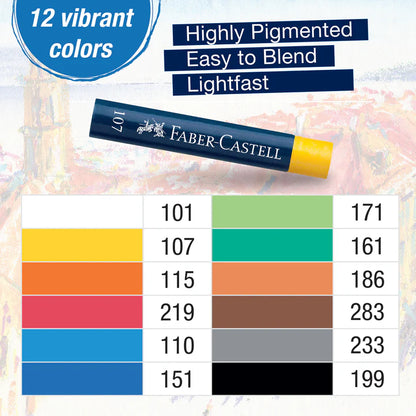 12ct Oil Pastels