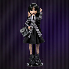 Monster High Wednesday Doll, Wednesday Addams in Nevermore Academy Uniform With Thing